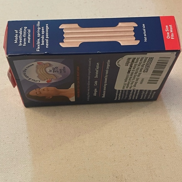 Breathe Right Extra Strength Tan Nasal Strips NWT - Picture 4 of 5